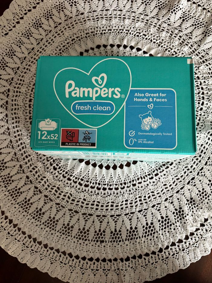 Lingettes Pampers Fresh Clean