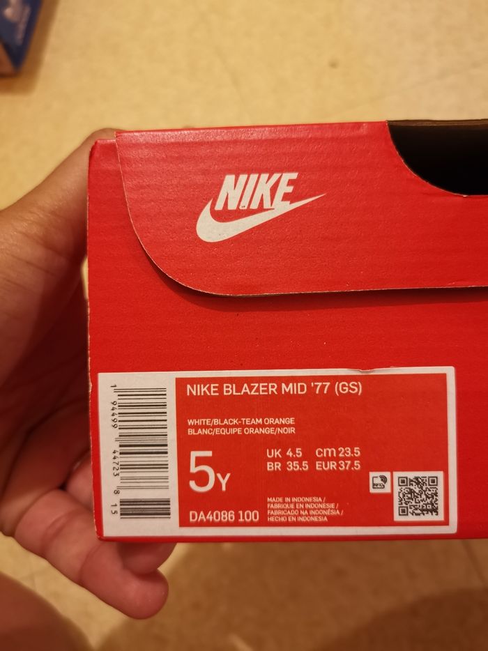 Basket Nike Blazer Mid '77 (GS) taille 37.5 - photo numéro 7
