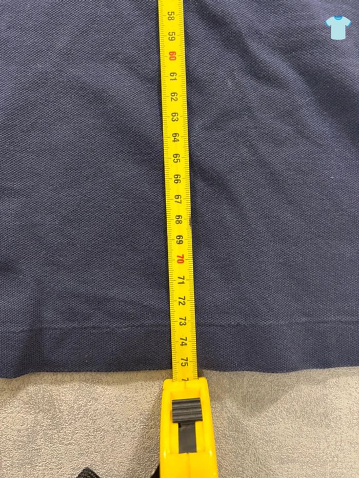 Polo Manche longue Ralph Lauren Bleu Marine Taille L - photo numéro 8