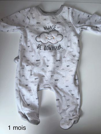 Pyjama 1 mois