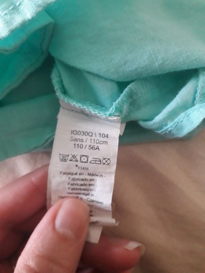 Chemise garçon manches courtes - photo numéro 3