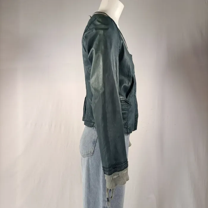 Veste en cuir - Essentiel Antwerp - Taille 36 - photo numéro 5