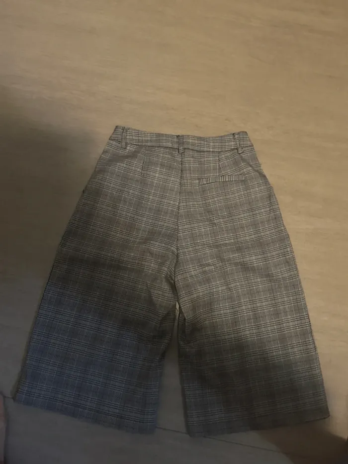 Bermuda à carreaux femme taille S Anna - photo numéro 6