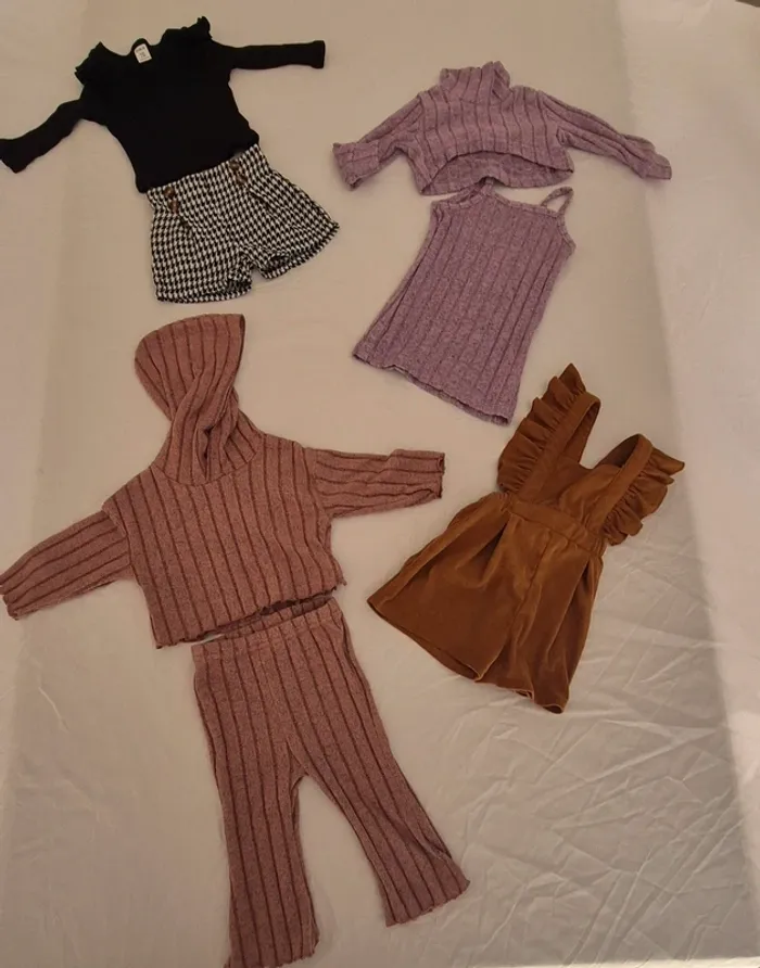 Ensembles, robe et salopette Shein 6-9m