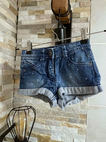 3ans short jeans vertbaudet reglable