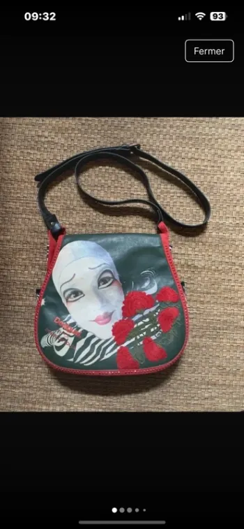 Magnifique sac desigual édition cirque du soleil