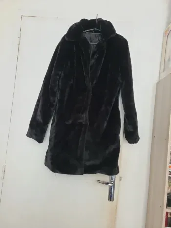 Veste longue noir