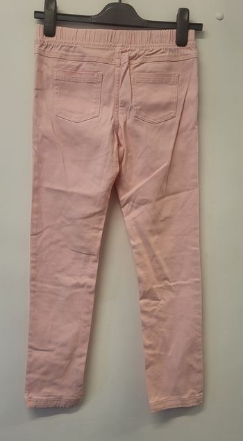 Pantalon slim rose