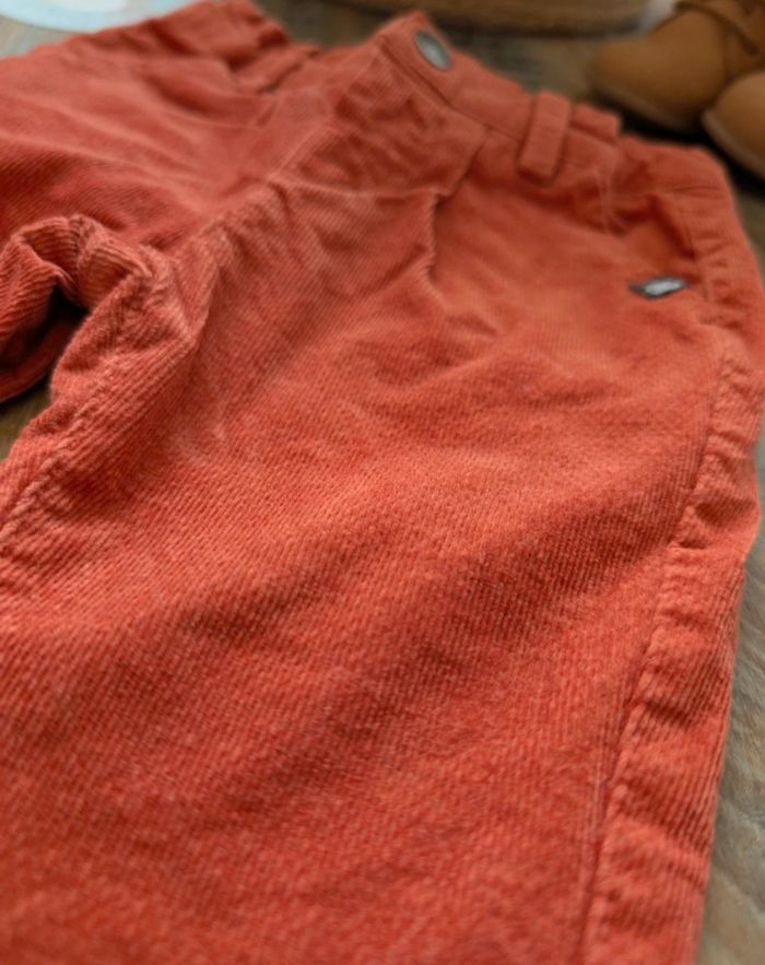 Pantalon velours 6 mois - photo numéro 2