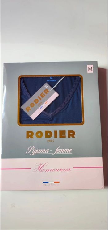 Pyjama fin 100% coton pour femme taille M, Rodier