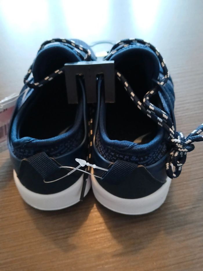 Baskets bleu à lacets 31 tissaia - photo numéro 5