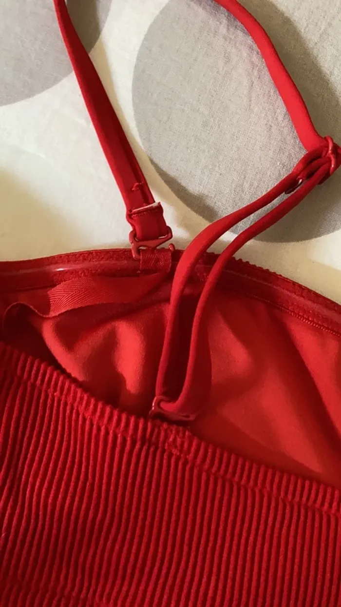 maillot de bain rouge - photo numéro 7