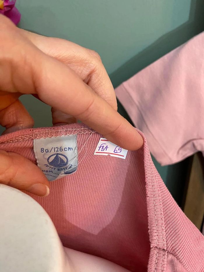 Lot de 3 maillots de corps petit bateau - photo numéro 4