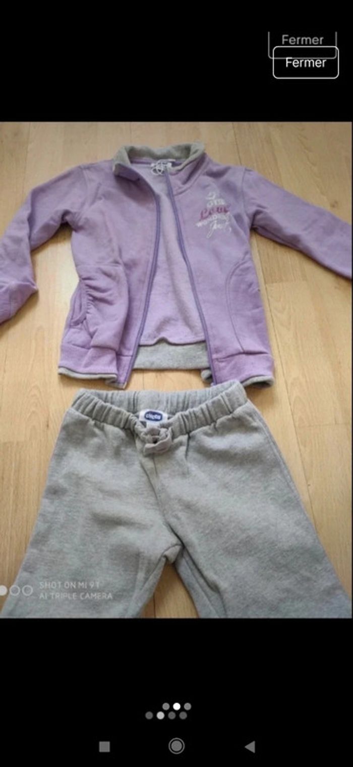 Survêtement jogging Chicco 5 ans - photo numéro 2