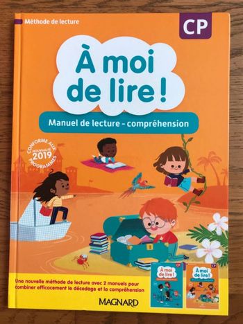 À moi de lire ! CP (2019) - Manuel de lecture - compréhension
