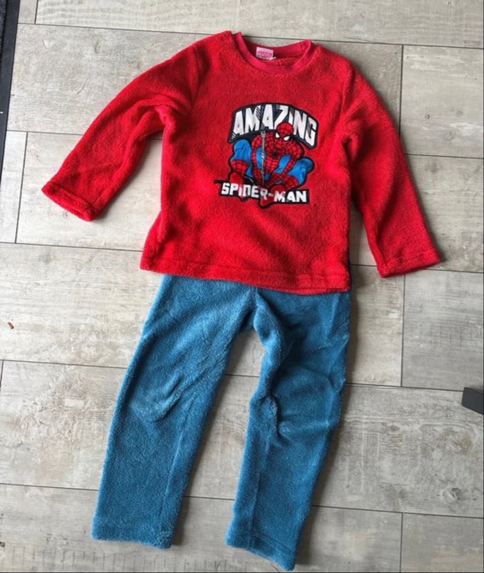 Pyjama polaire Spider-Man 5 ans