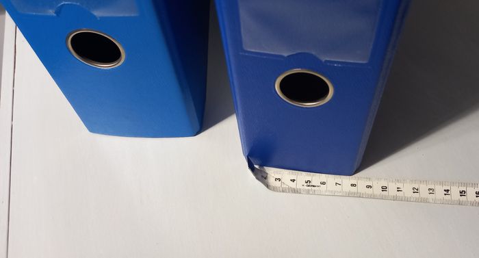 Lot de 2 classeurs bleus - photo numéro 3