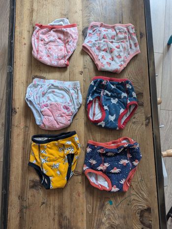 Culotte apprentissage 3-4 ans lot de 6