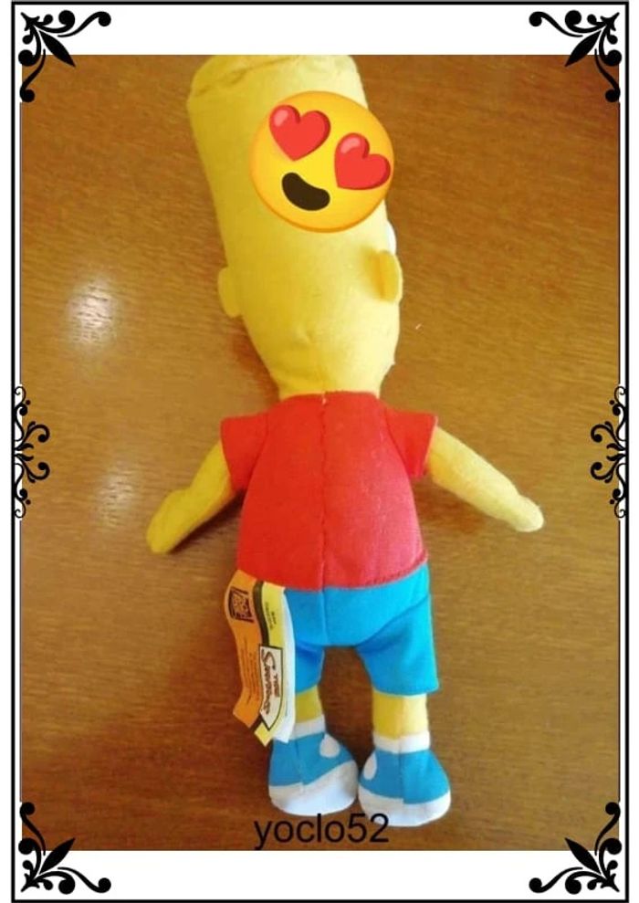 Peluche The Simpsons Bart Simpson - photo numéro 8