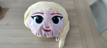 Peluche tête Reine des Neiges Disney