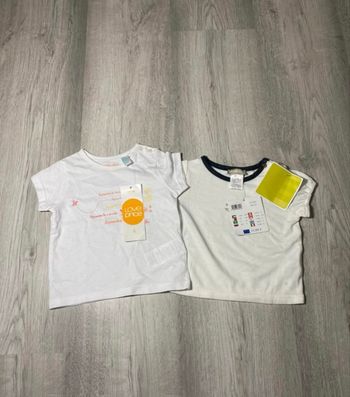 Lot de deux tee-shirt