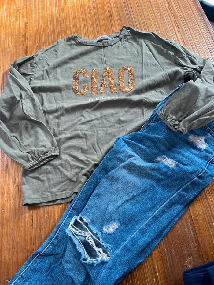 Ensemble haut + jean