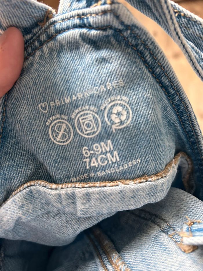 Salopette jean - photo numéro 2