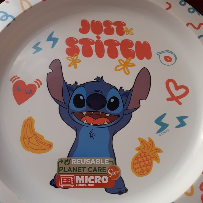 Stitch: Assiette & Bol /Enfant *plastique micro-ondable - photo numéro 4