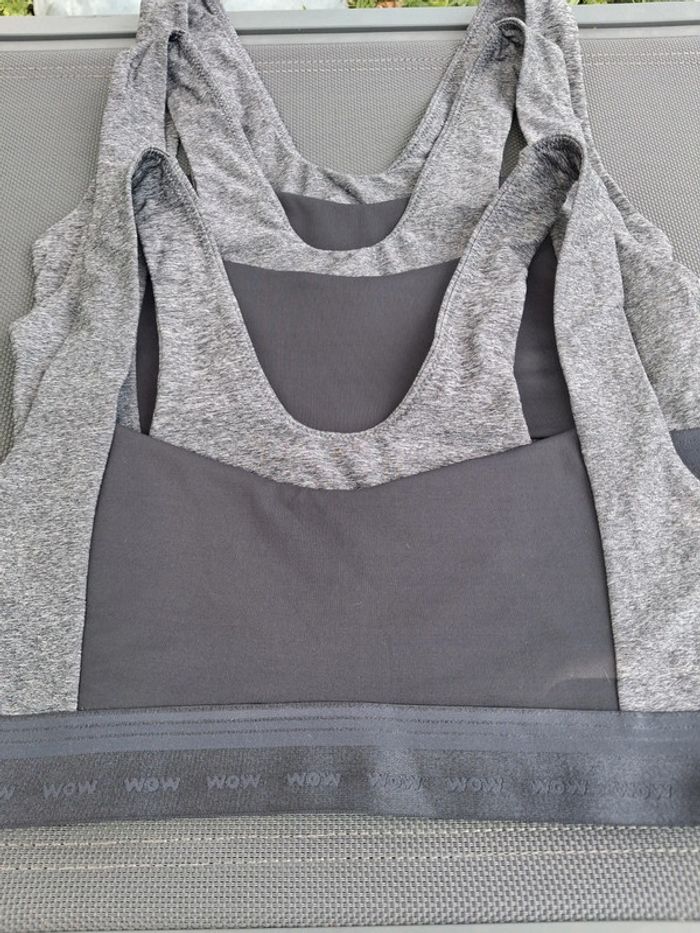 Lot de 3 brassières WoW taille 40 - photo numéro 2