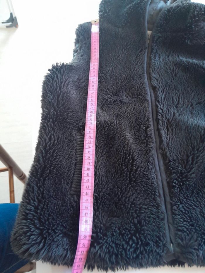 Veste sans manche à capuche zipée Mim - photo numéro 9