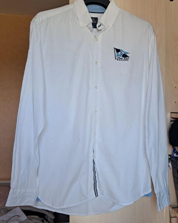 Chemise blanche manches longues