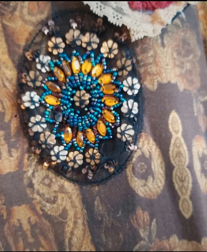 Robe mi saison desigual L - photo numéro 3