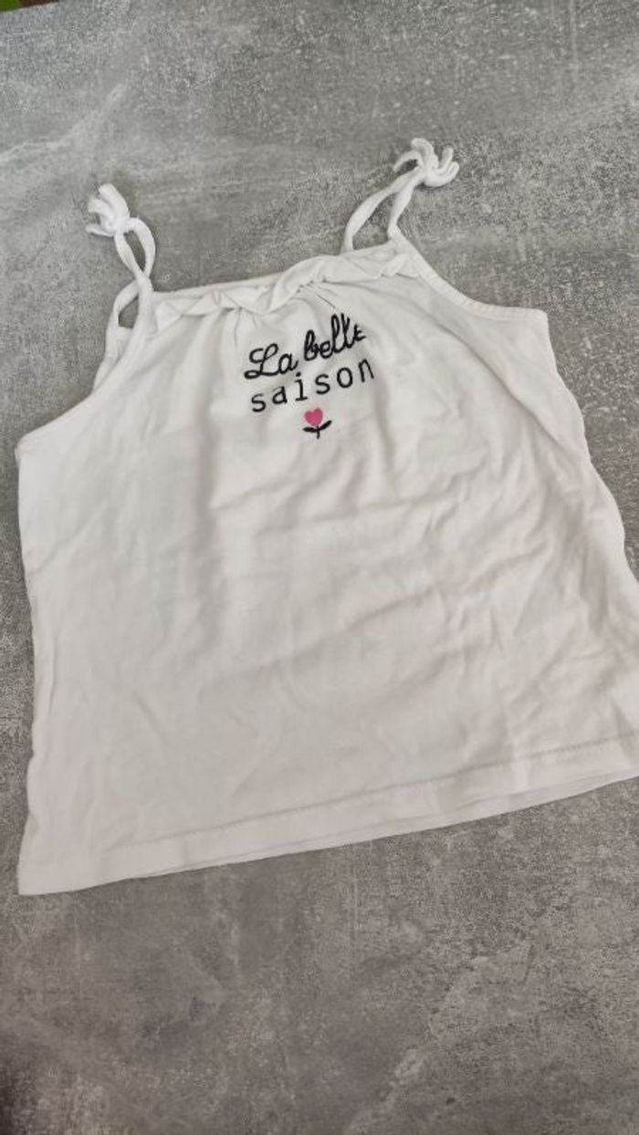 Débardeur fille 24 mois 2 ans