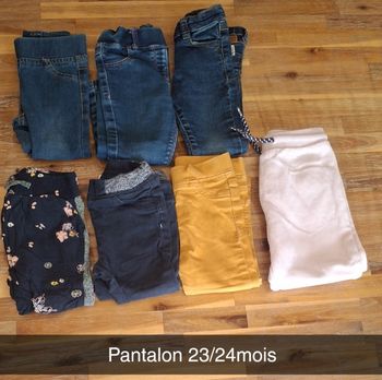 Lot pantalon 