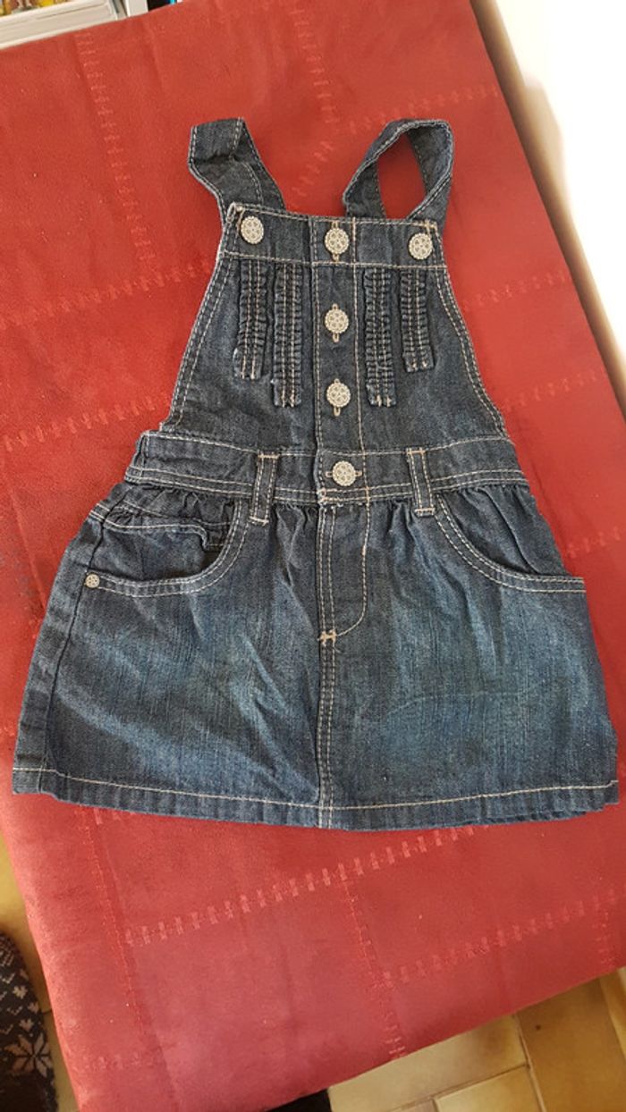 Robe en jeans Obaibi 6 mois bébé fille