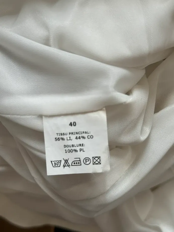 Robe Rivière de Lune – Lin & coton – T40 - photo numéro 6