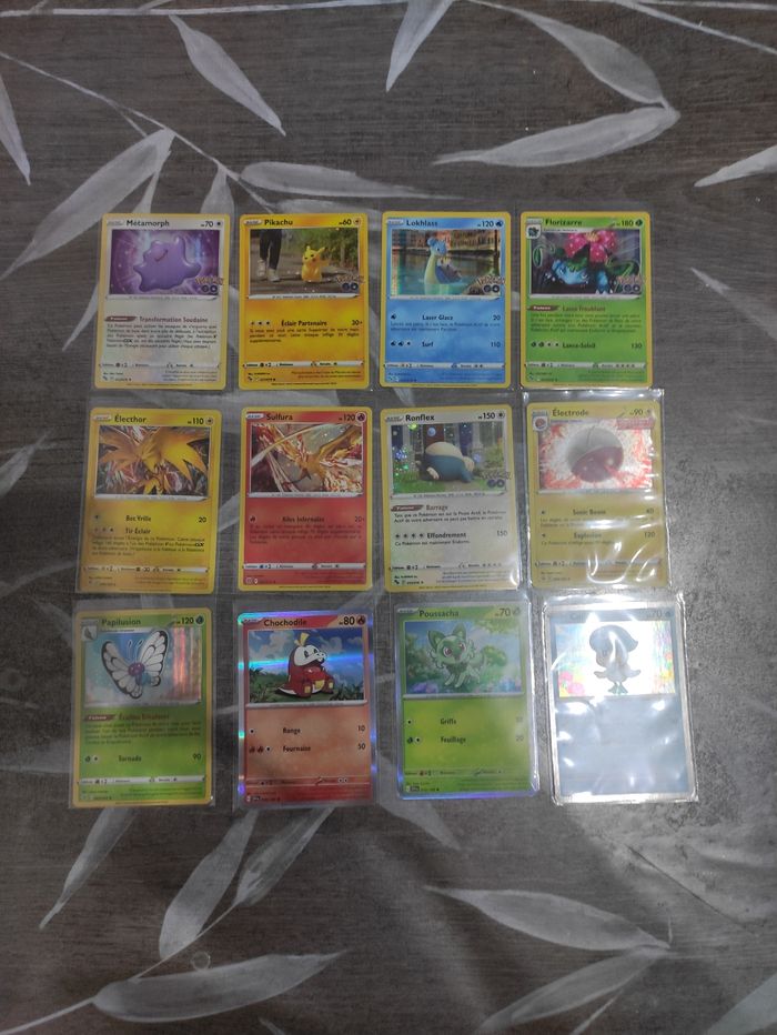 Plusieurs Lots Carte Pokémon holo reverse rare lire l'annonce