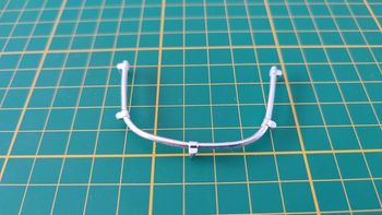 Contour baguette pièce détachée miniature Burago Mercedes 300 SL 1954 1/18 1/18e #B16