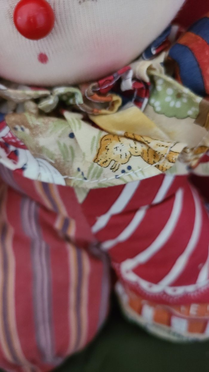 Doudou Clown Lutin Chiffon Vite un Calin Moulin Roty - photo numéro 3