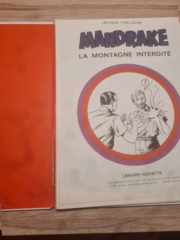 Bd mandrake la montagne interdite 1974 - photo numéro 4