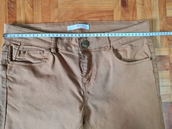 Pantalon femme taille basse Cache Cache T40 - photo numéro 11