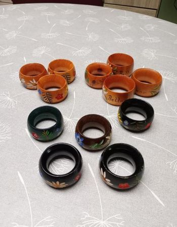 Ronds de serviette vintage 