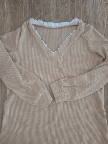 Pull leger manches longues
