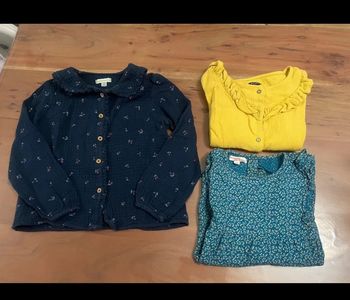 Lot de 3 chemises chemisiers