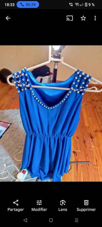 Robe  mi longue