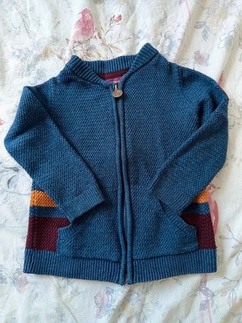 Gilet sergent major 4a bleu