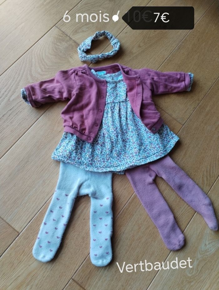 Ensembles bébé fille 6 mois