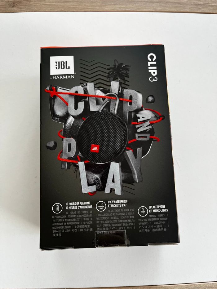 Enceinte JBL clip 3 - photo numéro 2