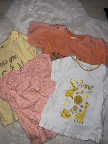 Lot 4 tee shirt MC.