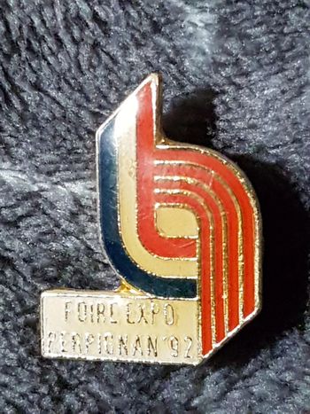 Pin's Foire expo Perpignan 92